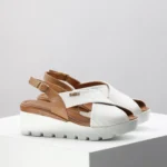 Ženske Sandale D-2800 bele