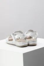 Ženske Sandale D-247 srebro - Slika 5