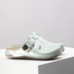 Ženske Klompe 950 zelena perla