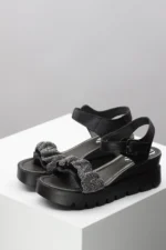 Ženske Sandale 55615 crne - Slika 2