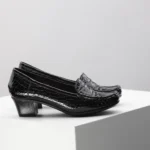 Ženske Cipele 5006 crne sitni kroko