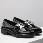 Ženske Mokasine 2707-2 lak crne