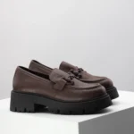 Ženske Mokasine 22W3103 bordo