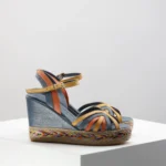 Ženske Sandale 4388 454 žuto-plave-narandžaste