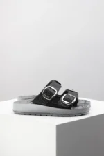 Ženske Papuče D-1112 crne - Slika 3