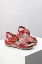 Ženske Sandale D-302 crvene - Slika 4