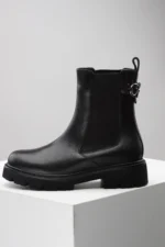 Ženske Poluduboke Čizme 10109 crna - Slika 3