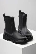 Ženske Poluduboke Čizme 10109 crna - Slika 4