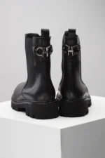 Ženske Poluduboke Čizme 10109 crna - Slika 5