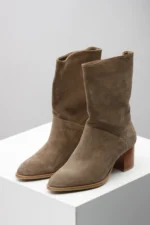 Ženske Poluduboke Čizme 318-2861 bež - Slika 2