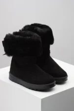 Ženske Poluduboke Čizme 164131 crna - Slika 4