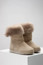 Ženske Poluduboke Čizme 164131 bež