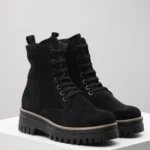 Ženske Gležnjače 22302 Velur Crna