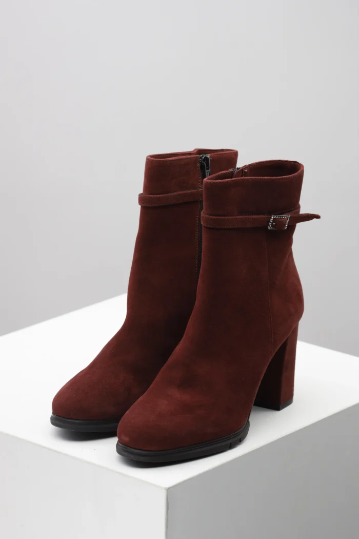Ženske Gležnjače 15500 bordo - Slika 2