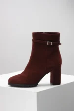 Ženske Gležnjače 15500 bordo - Slika 3