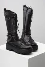 Ženske Čizme 82733 crna - Slika 4