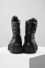 Ženske Poluduboke Čizme 91820 crna - Slika 5