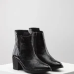 Ženske Gležnjače 3017 lak crna