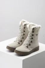 Ženske Poluduboke Čizme Y3424-60 bež - Slika 2