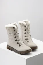 Ženske Poluduboke Čizme Y3424-60 bež - Slika 4