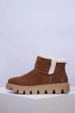 Ženske Poluduboke Čizme W2071-00 braon - Slika 3