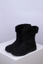Ženske Poluduboke Čizme Y0090-00 crna - Slika 2