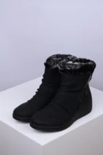 Ženske Poluduboke Čizme y1361-00 crne - Slika 2