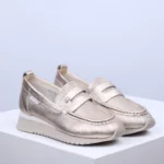 Ženske Mokasine 25YA-0440 zlatne