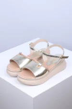 Ženske Sandale 27708 zlatne - Slika 2
