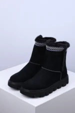 Ženske Poluduboke Čizme W2075-20 crne - Slika 2