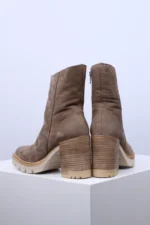 Ženske Poluduboke Čizme 25W0500 bež - Slika 4