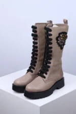 Ženske Čizme 19709 bež - Slika 2