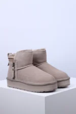 Ženske Poluduboke Čizme W24Q12583 sive