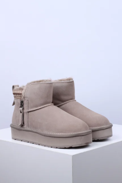 Ženske Poluduboke Čizme W24Q12583 sive