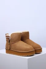 Ženske Poluduboke Čizme W24Q12583 braon