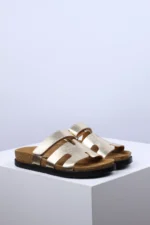 Ženske Papuče 7032 zlatna