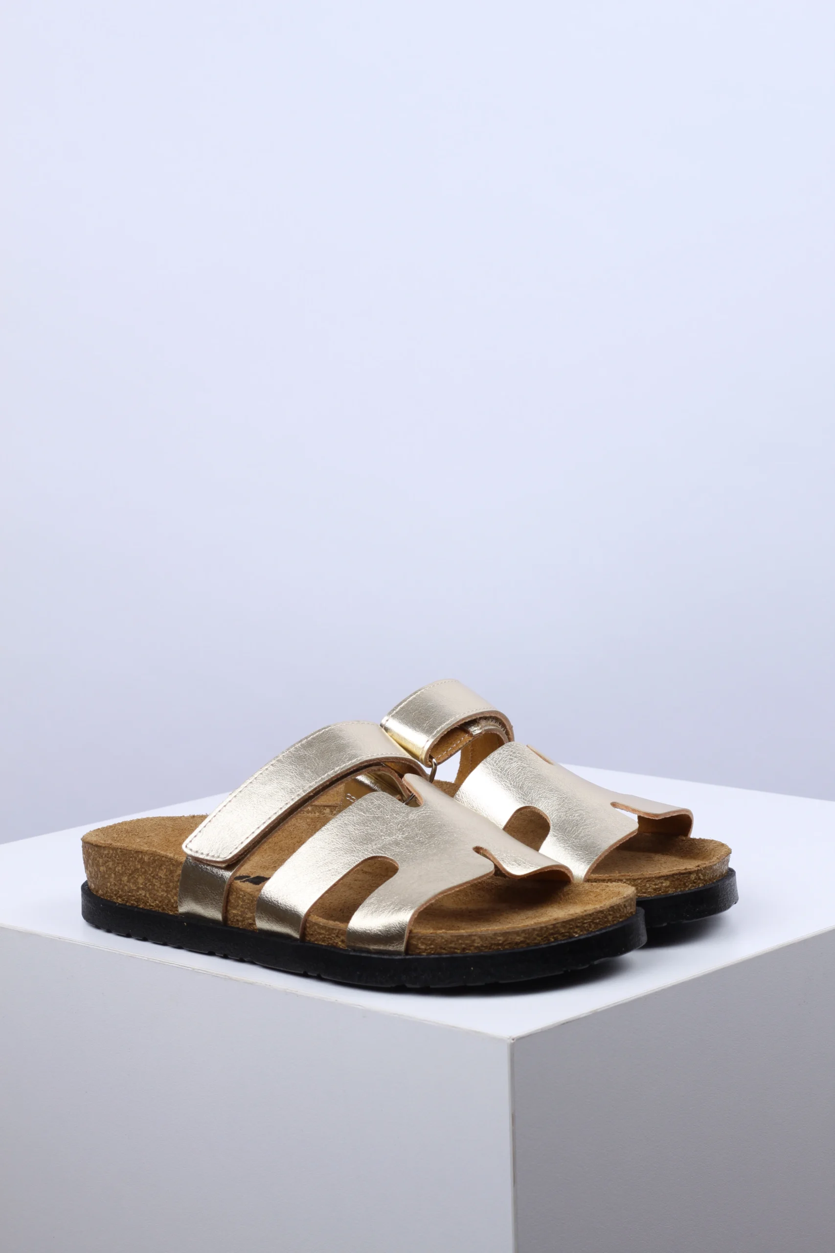 Ženske Papuče 7032 zlatna