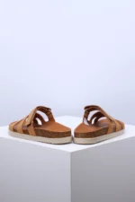 Ženske Papuče D-600 braon - Slika 4