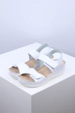 Ženske Sandale D-302 bele - Slika 2