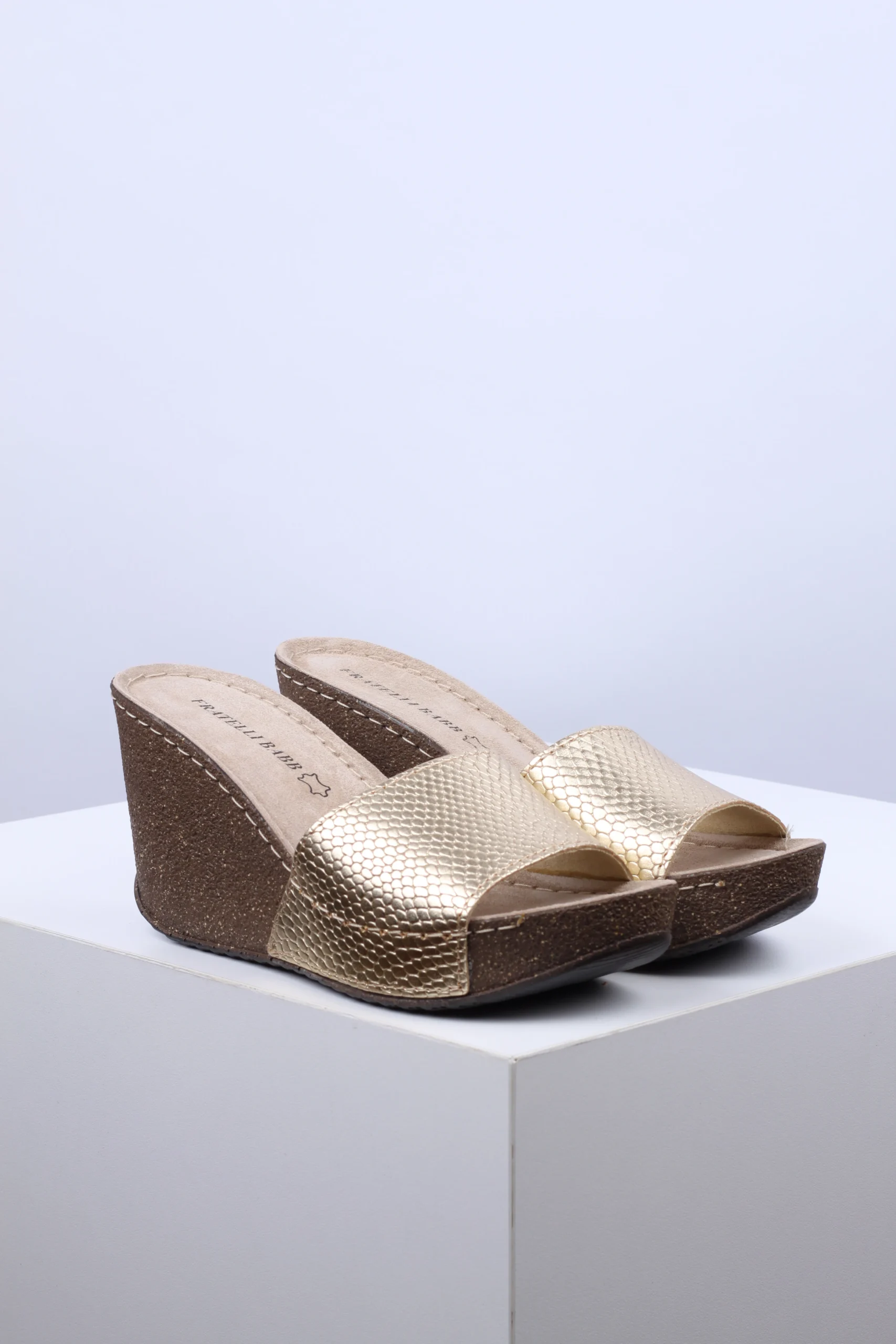 Ženske Papuče D-250 zlatna