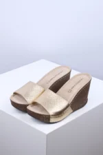 Ženske Papuče D-250 zlatna - Slika 2