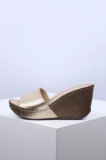 Ženske Papuče D-250 zlatna - Slika 3