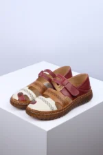 Ženske Sandale W043305 bordo - Slika 2