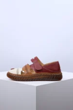 Ženske Sandale W043305 bordo - Slika 3