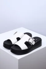Ženske Papuče W037039 bele - Slika 2