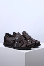 Muške Sandale 670004 braon - Slika 2