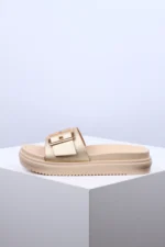 Ženske Papuče W596018 zlatne - Slika 3