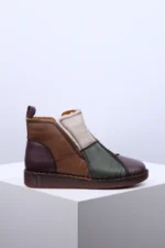 Ženske Gležnjače W043346 bordo - Slika 2