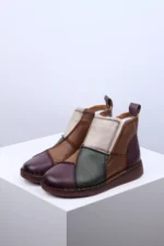 Ženske Gležnjače W043346 bordo - Slika 3