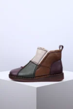 Ženske Gležnjače W043346 bordo - Slika 4